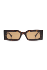 asymmetric cat-eye sunglasses