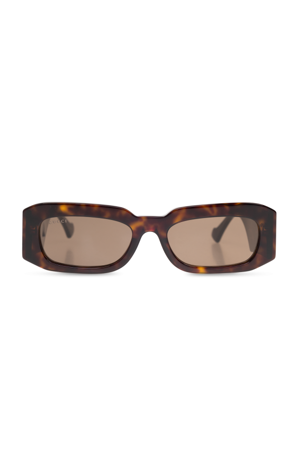 Gucci Bottega Veneta Eyewear geometric-frame sunglasses