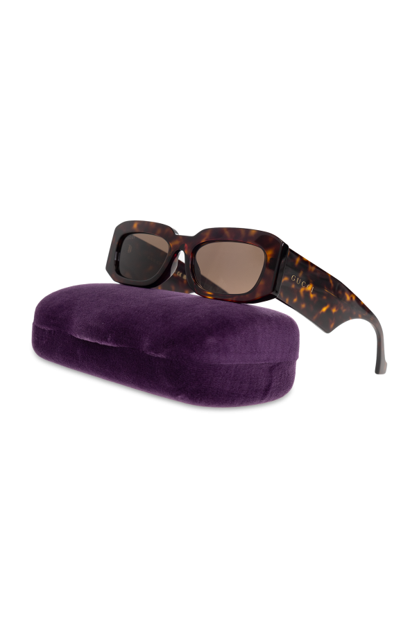 Gucci Alexander McQueen Eyewear cat eye frame sunglasses