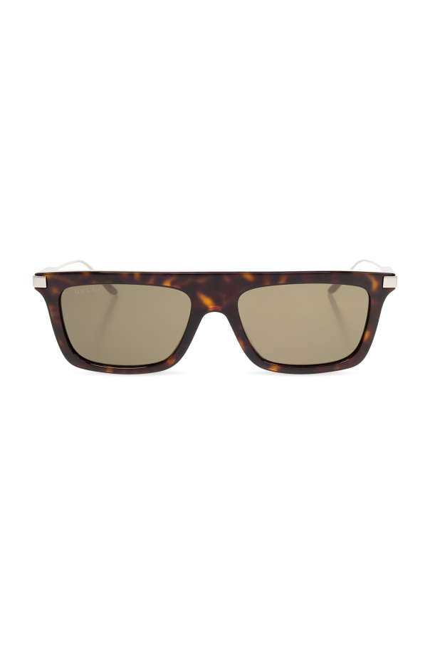 Gucci Square Sunglasses with logo