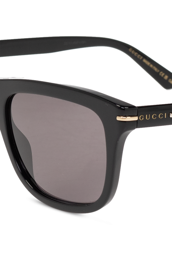 Gucci palace sunglasses with logo