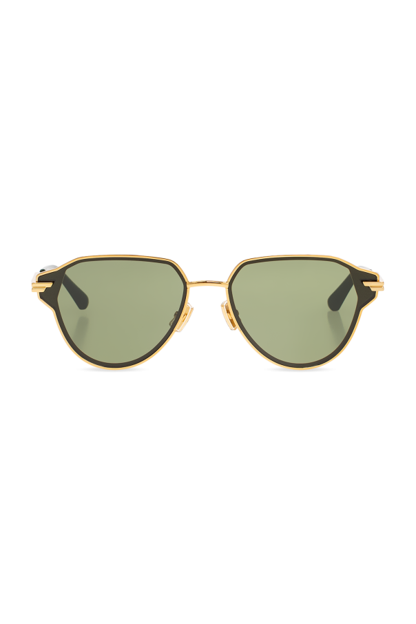 Gold Sunglasses Bottega Veneta - Vitkac GB
