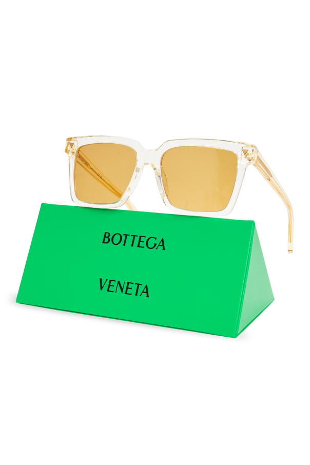 Bottega Veneta Logo-engraved nttttt sunglasses