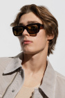 Alexander McQueen BROWN Sunglasses with logo
