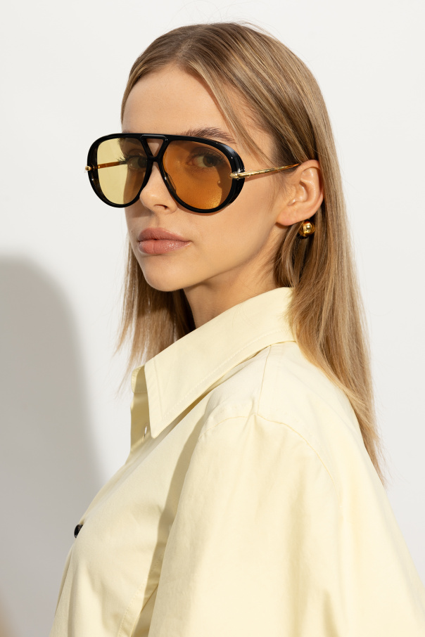 Bottega Veneta Aviator sunglasses