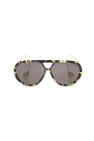 Bottega Veneta Logo-engraved sunglasses