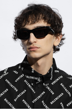 Balenciaga Okulary przeciwsłoneczne ‘Hamptons Rectangle’