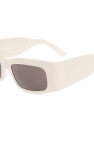 Balenciaga cream Sunglasses