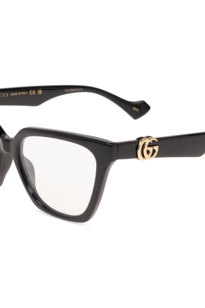 Gucci Optical glasses with sunglasses overlay