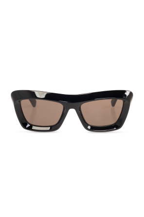 Cat-eye sunglasses od Double-breasted bottega Veneta