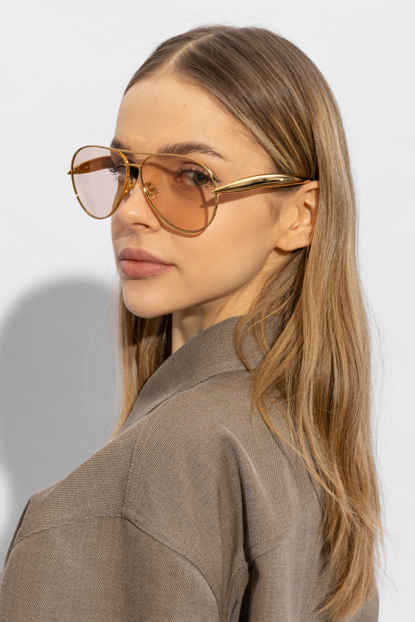 Bottega Veneta Aviator sunglasses