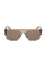 Brioni tortoiseshell-frame sunglasses Braun
