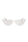Alexander McQueen SILVER Sunglasses with skull detail