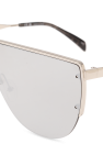 Alexander McQueen SILVER Sunglasses with skull detail