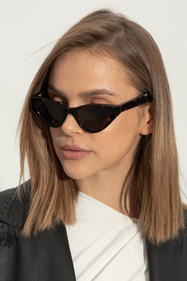 Saint Laurent ace tate glasses sunglasses fall winter lookbook