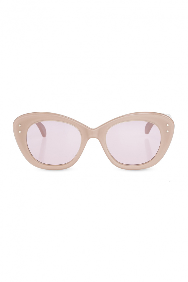Alaïa pattern sunglasses with appliqué