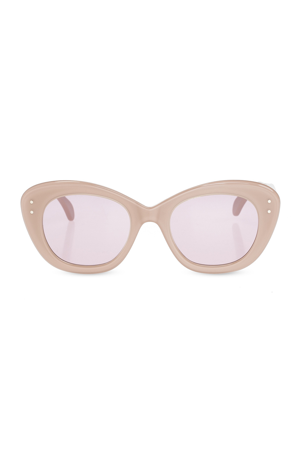 Alaia Mercenary square mirrored sunglasses