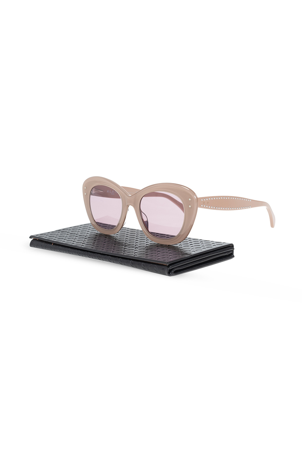 Alaia Mercenary square mirrored sunglasses