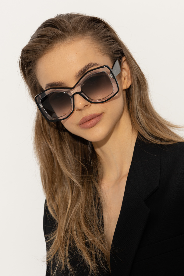 Alaïa Sunglasses with geometric frame