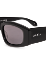 Alaïa BLACK Sunglasses with logo