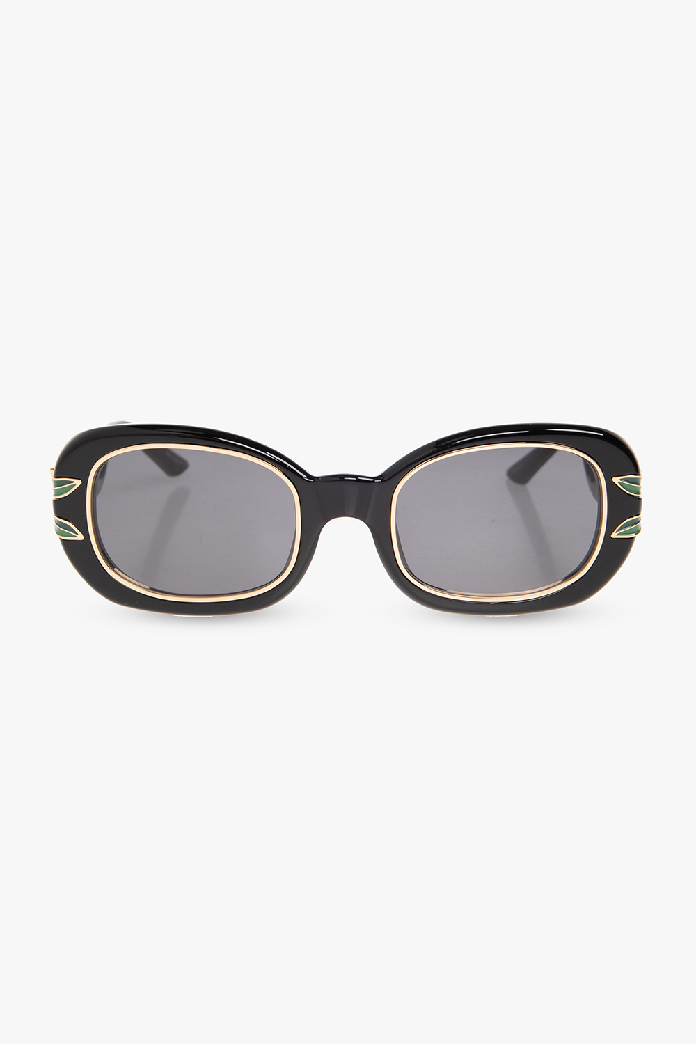 GenesinlifeShops Germany - Black s bag and dark sunglasses Casablanca -  Calvin Klein cat eye sunglasses in purple