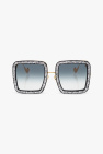 exotic-print round-frame GOG sunglasses