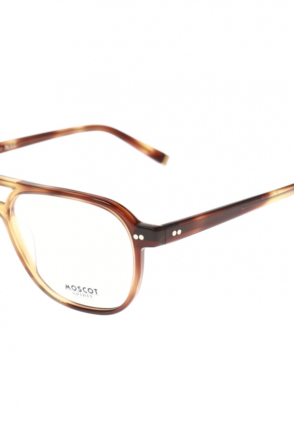 Moscot ‘Bjorn’ eyeglasses with logo