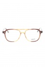 Moscot BROWN ‘Bjorn’ eyeglasses with logo
