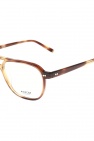 Moscot BROWN ‘Bjorn’ eyeglasses with logo