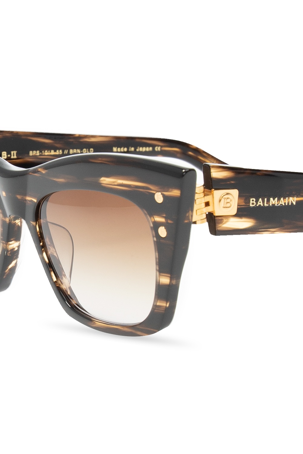 Women's Accessories | IetpShops | Balmain Sunglasses logo | PR 23YSF square-shape