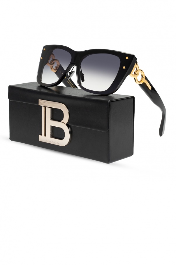 Balmain Logo-printed sunglasses