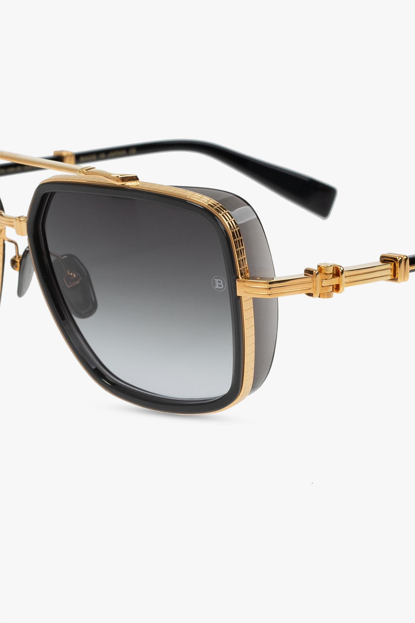 Balmain ‘Officier’ square-frame sunglasses