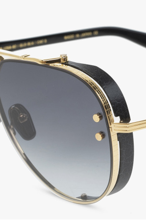 Balmain perforated-logo sunglasses