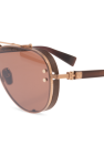 Balmain BROWN ‘Capitaine’ sunglasses