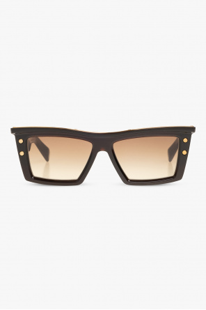 Flight 009 aviator-frame sunglasses Gold