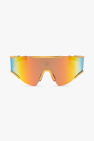 Shield rectangular sunglasses