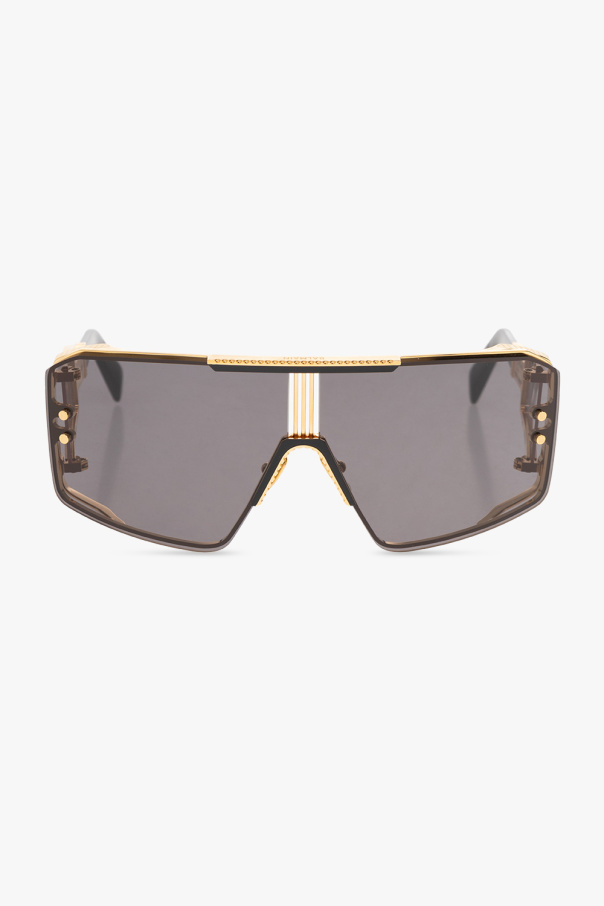 Balmain ‘Le Masque’ Dark sunglasses
