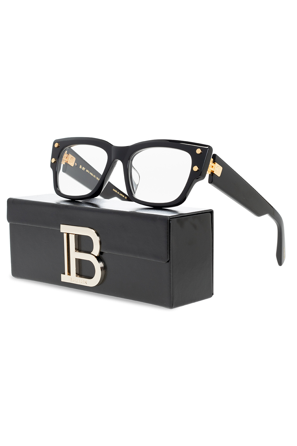 Black Optical glasses with logo Balmain - Vitkac GB