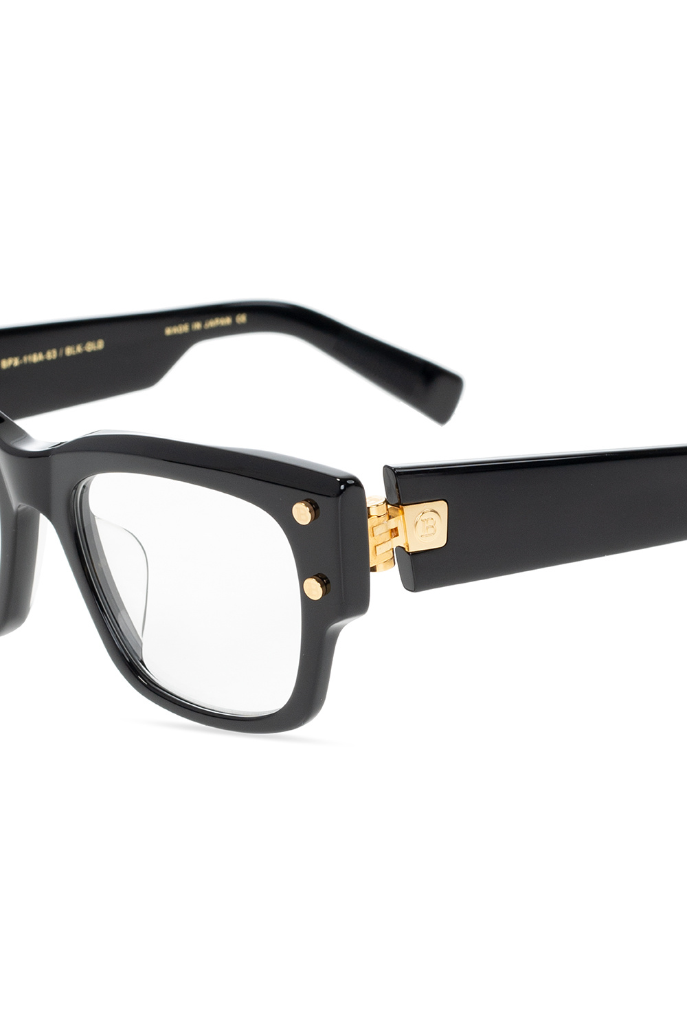 Black Optical glasses with logo Balmain - Vitkac GB