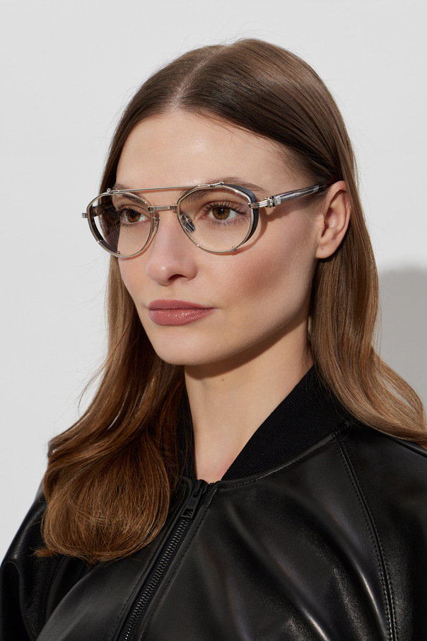 Balmain 'Brigade IV' corrective glasses