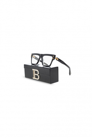 balmain slide Optical glasses with logo