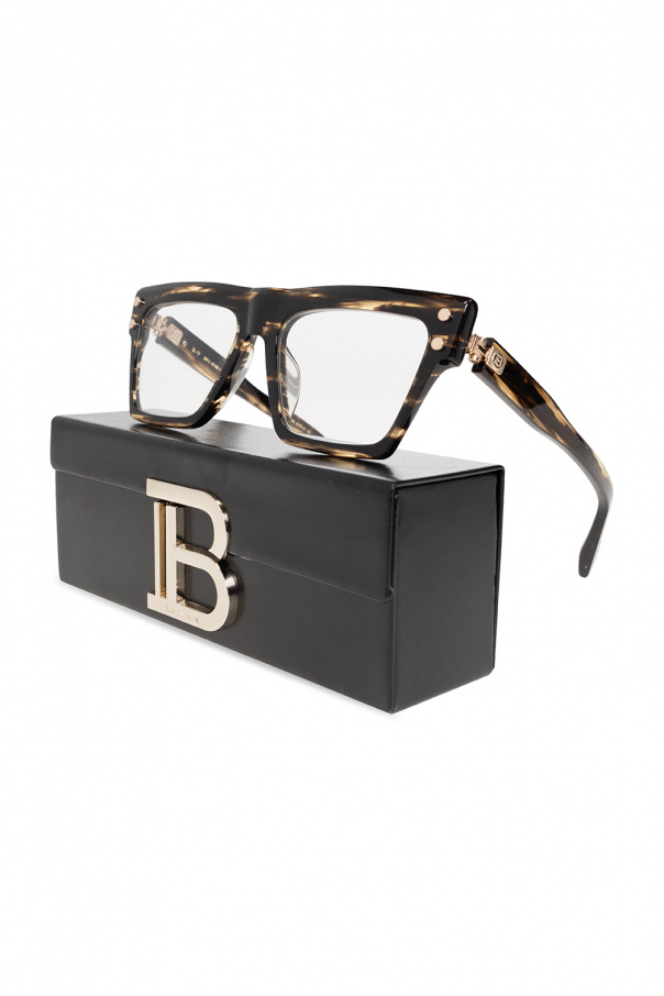 balmain mit ‘BV’ optical glasses