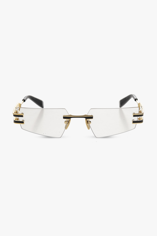 Balmain badge ‘Fixe’ optical glasses