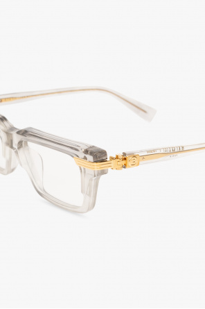 balmain were ‘Sentinelle IV’ optical glasses