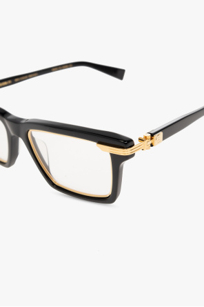 balmain White ‘Legion IV’ optical glasses