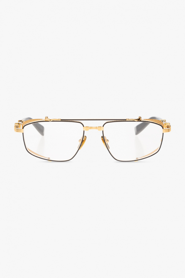 balmain long ‘Brigade V’ optical glasses