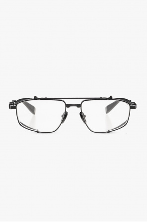 ‘brigade v’ optical glasses od Balmain