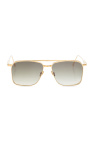 Sunglasses with gold-plated hardware