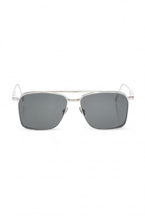 layered-frame tinted sunglasses