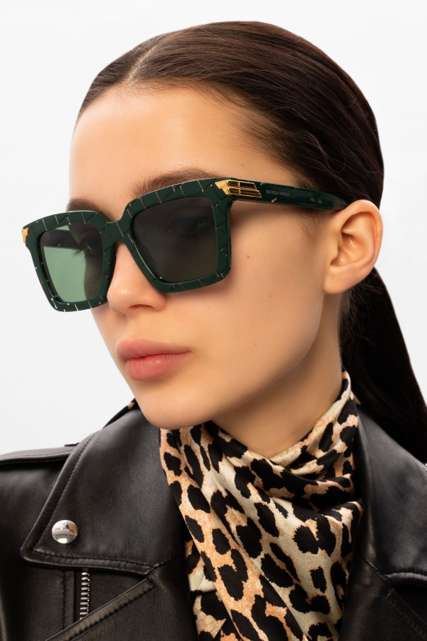 Bottega Veneta Logo sunglasses